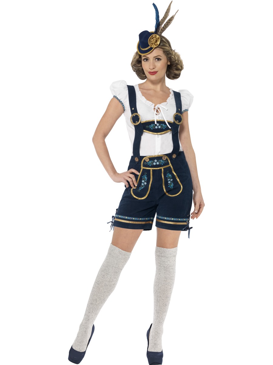 F1784 Womens Oktoberfest Lederhosen Costume